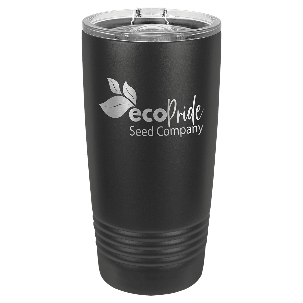 Polar Camel 20 oz. Full Black Ringneck Tumbler with Slider Lid