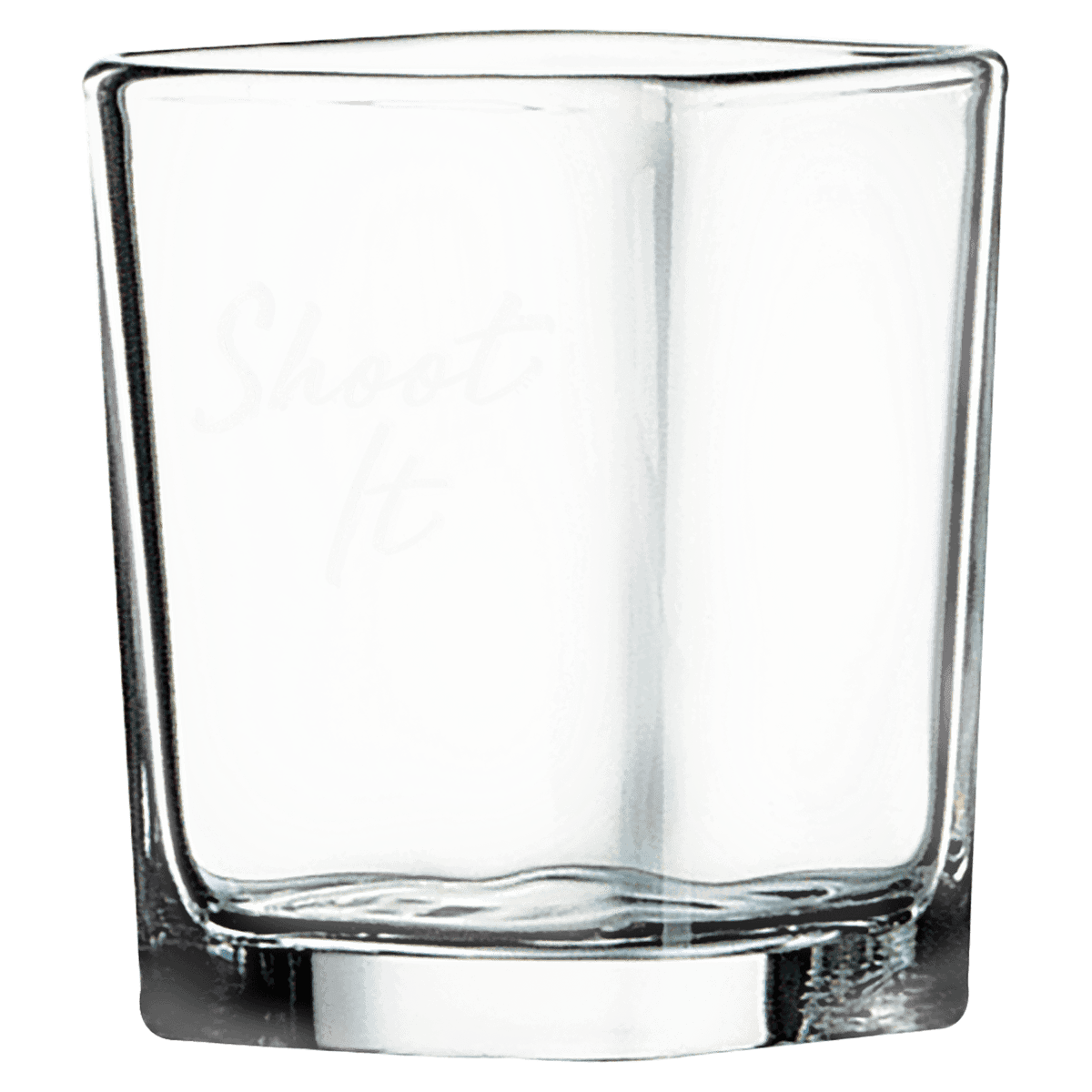 Polar Camel 2 1/4 oz. Square Shot Glass