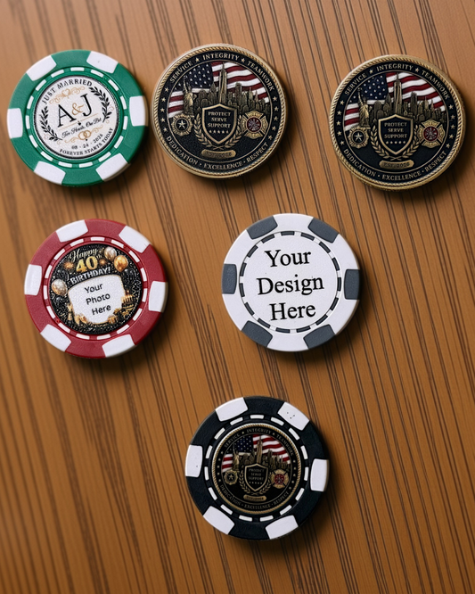 Challenge Coins 1.57" (40mm)