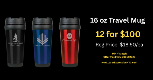 16 oz. Travel Mug without Handle