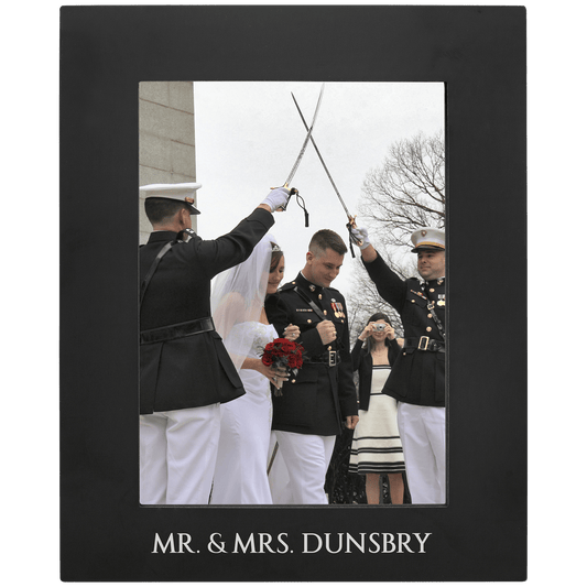 Black 5" x 7" Aluminum Photo Frame