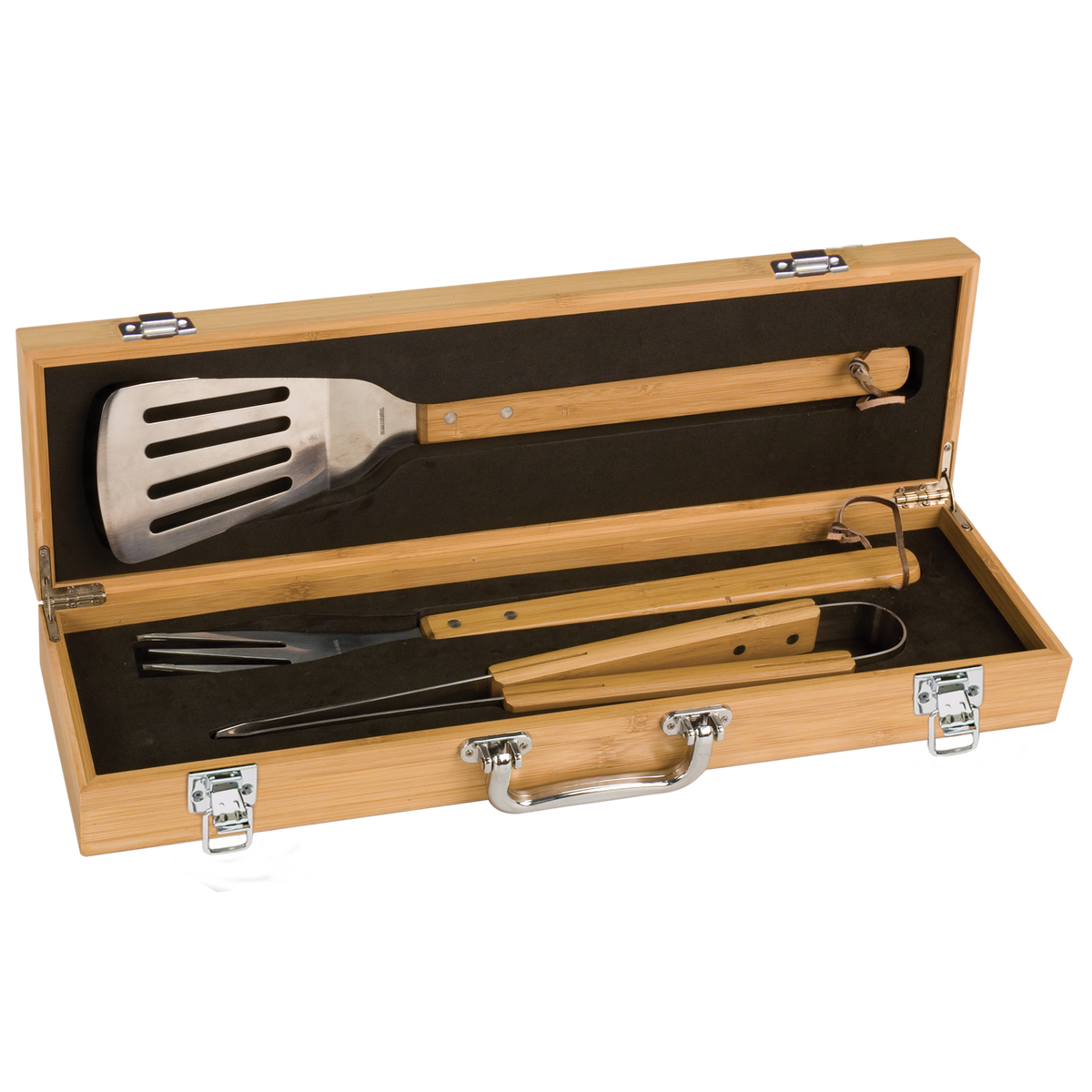 BBQ Set (3 Utensils +Case)