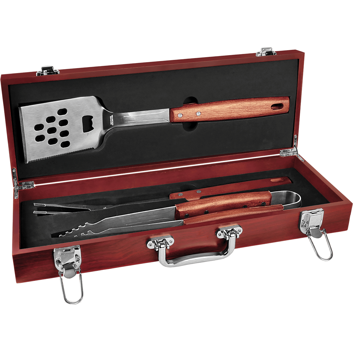 BBQ Set (3 Utensils +Case)