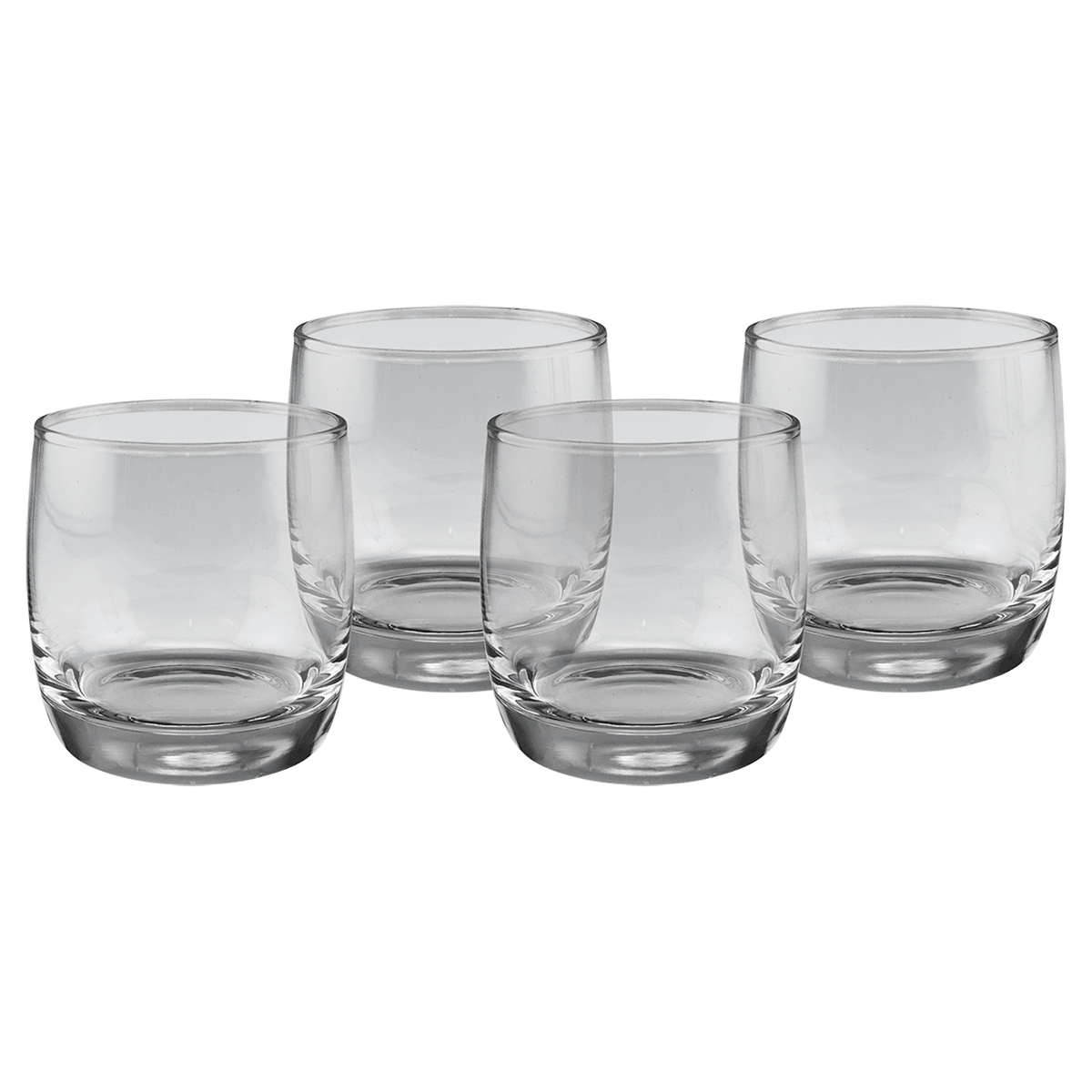 10 oz. Round Rocks Glasses in Gift Box with Printed Sleeve. (Same Glasses  as the DSC302S) Sold in Sets of 4, 6 Sets Per Case