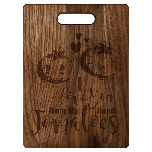13 3/4" x 9 3/4" Walnut Cutting Board