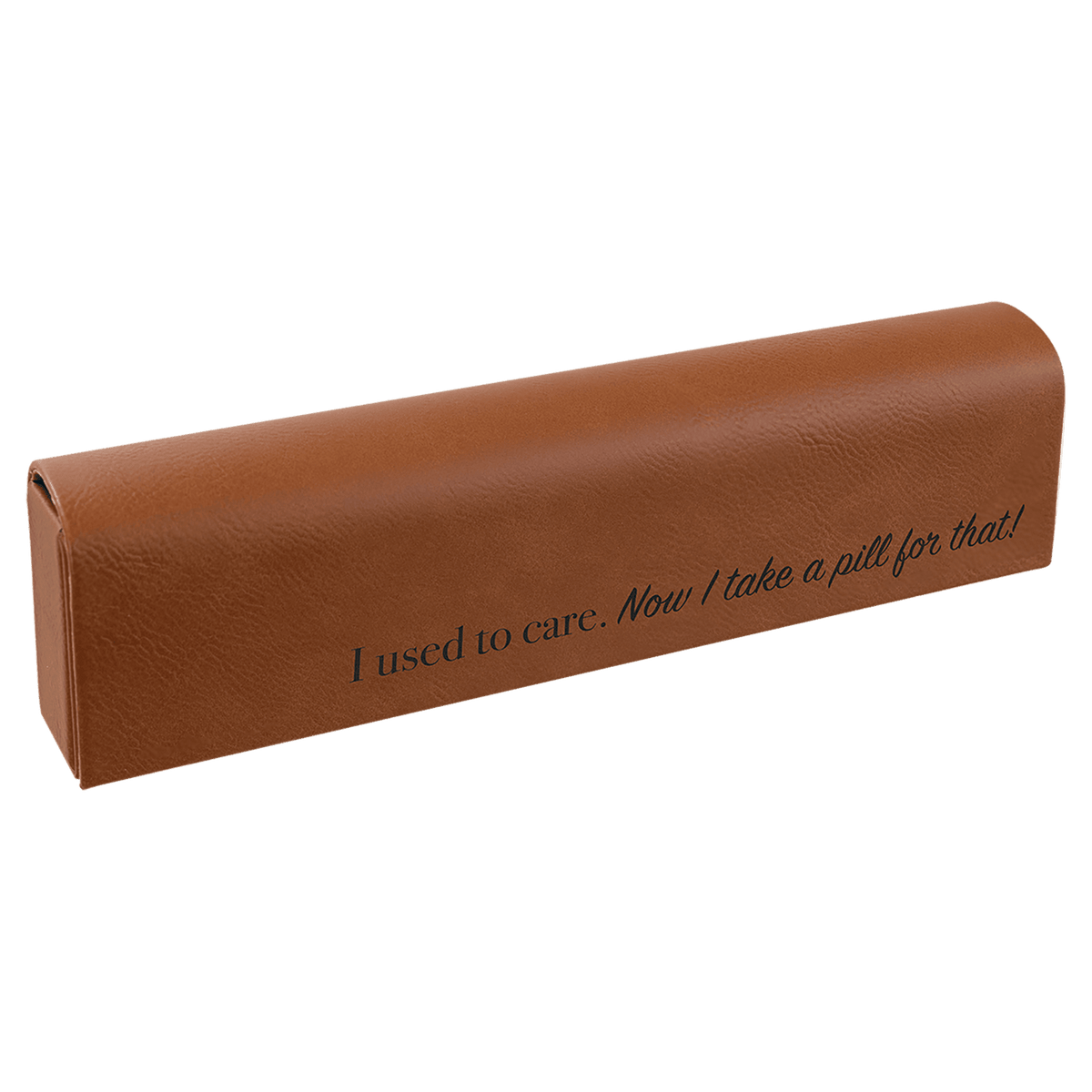 Rawhide 9 3/4" x 2 1/2" Laserable Leatherette Pill Box