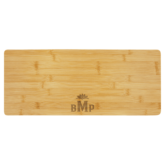19 3/4" x 8" Bamboo Charcuterie Board/Cutting Board