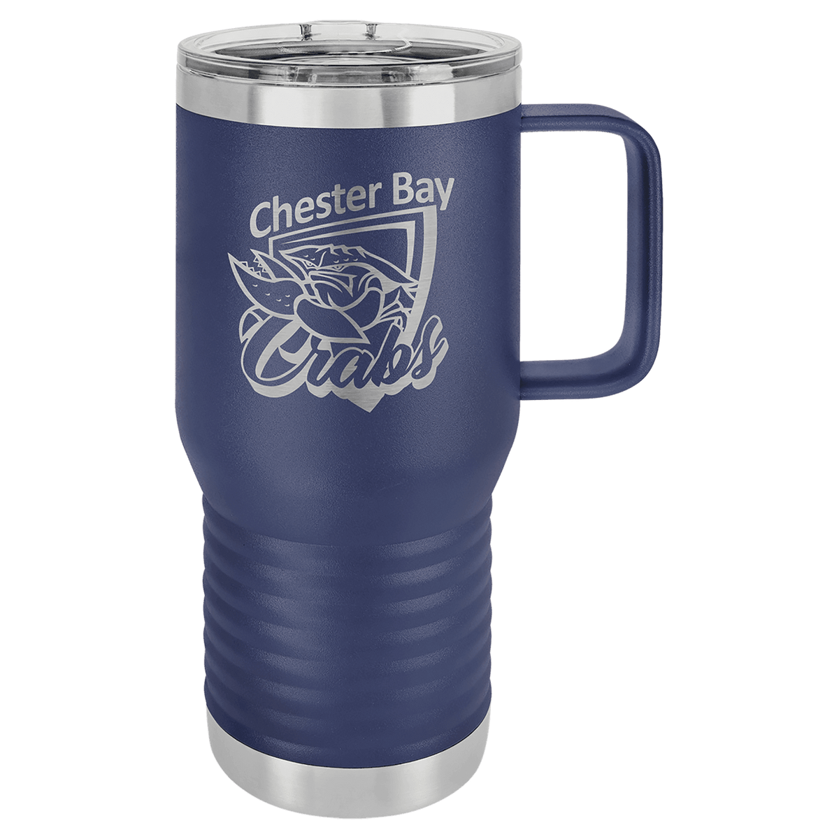 Navy Blue Polar Camel 20 oz. Vacuum Insulated Travel Mug with Slider Lid