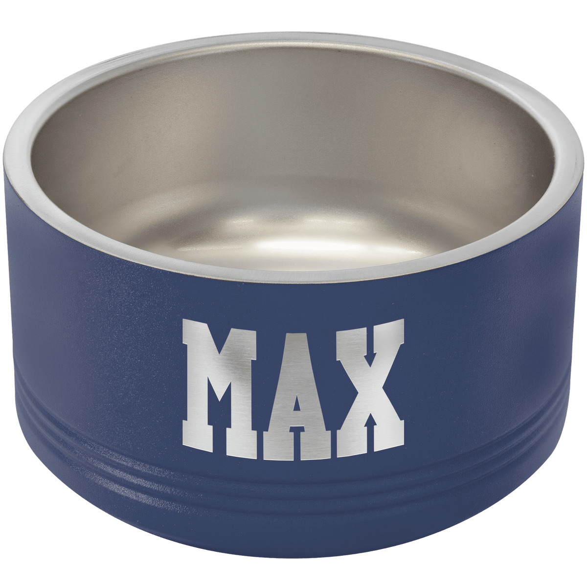 Navy Blue Polar Camel 18 oz. Small Pet Bowl