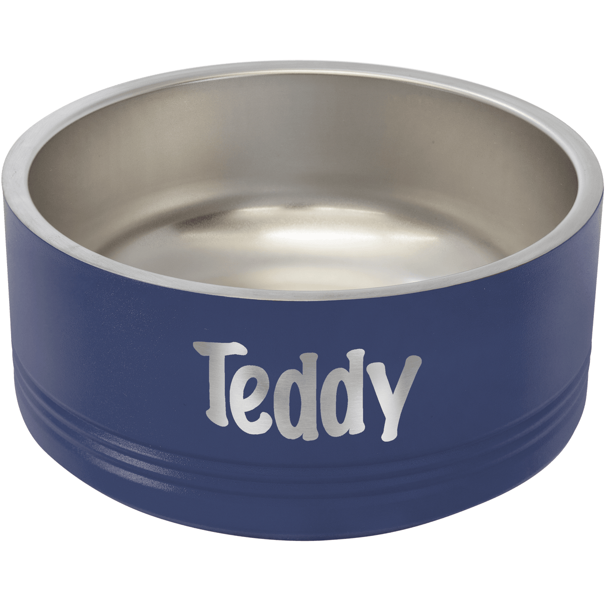 Navy Blue Polar Camel 32 oz. Medium Pet Bowl