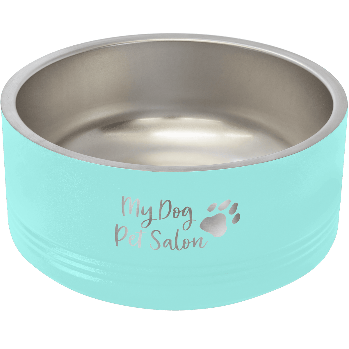 Teal Polar Camel 32 oz. Medium Pet Bowl