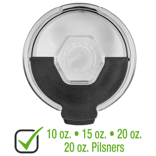 Snap Lid for 10, 15, 16, 20 oz. Polar Camel Tumblers or 20 oz. Pilsners