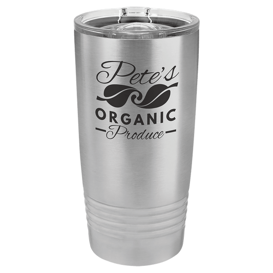 Stainless Steel Polar Camel 20 oz. Ringneck Tumbler with Slider Lid