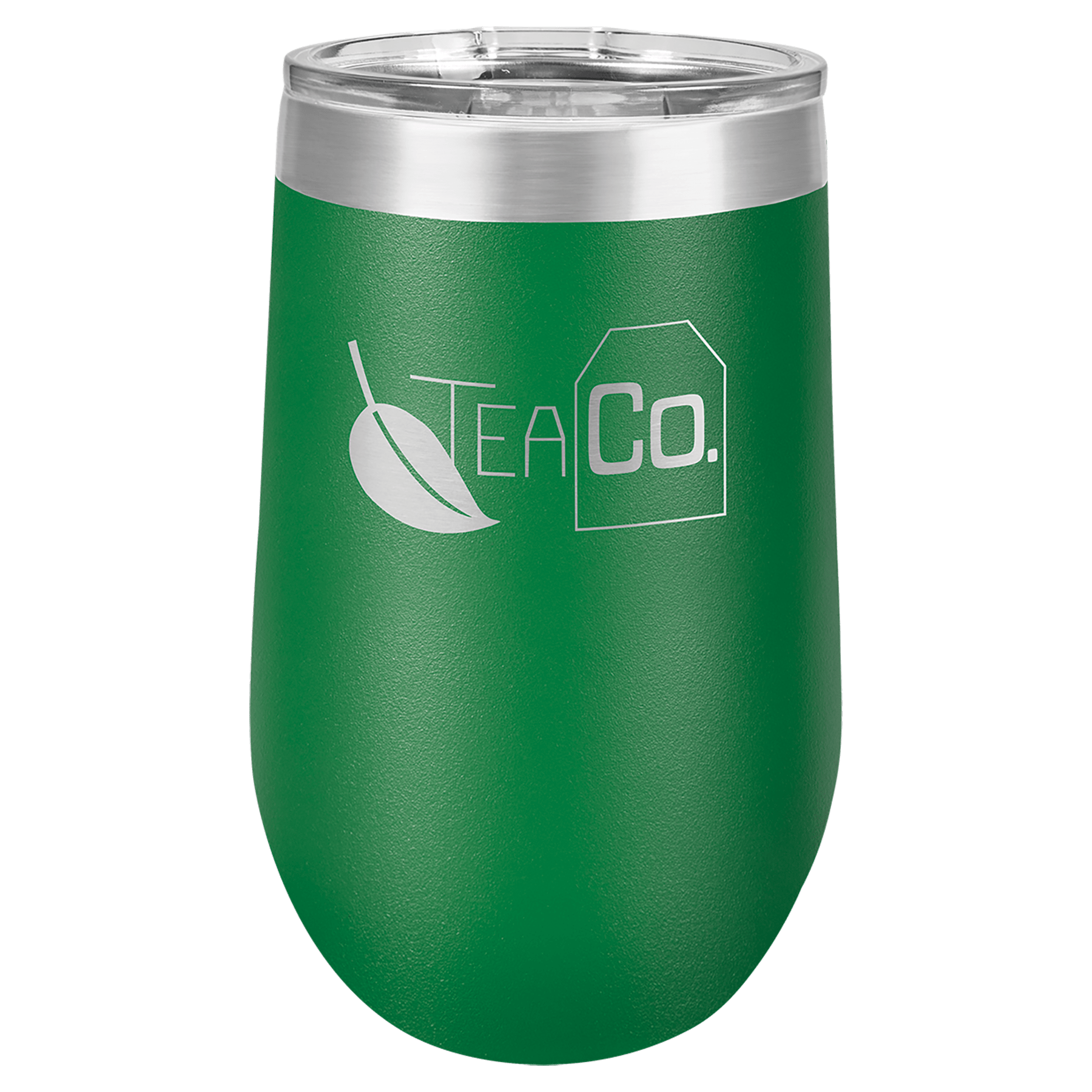 Green Polar Camel 16 oz. Vacuum Insulated Stemless Tumbler with Lid