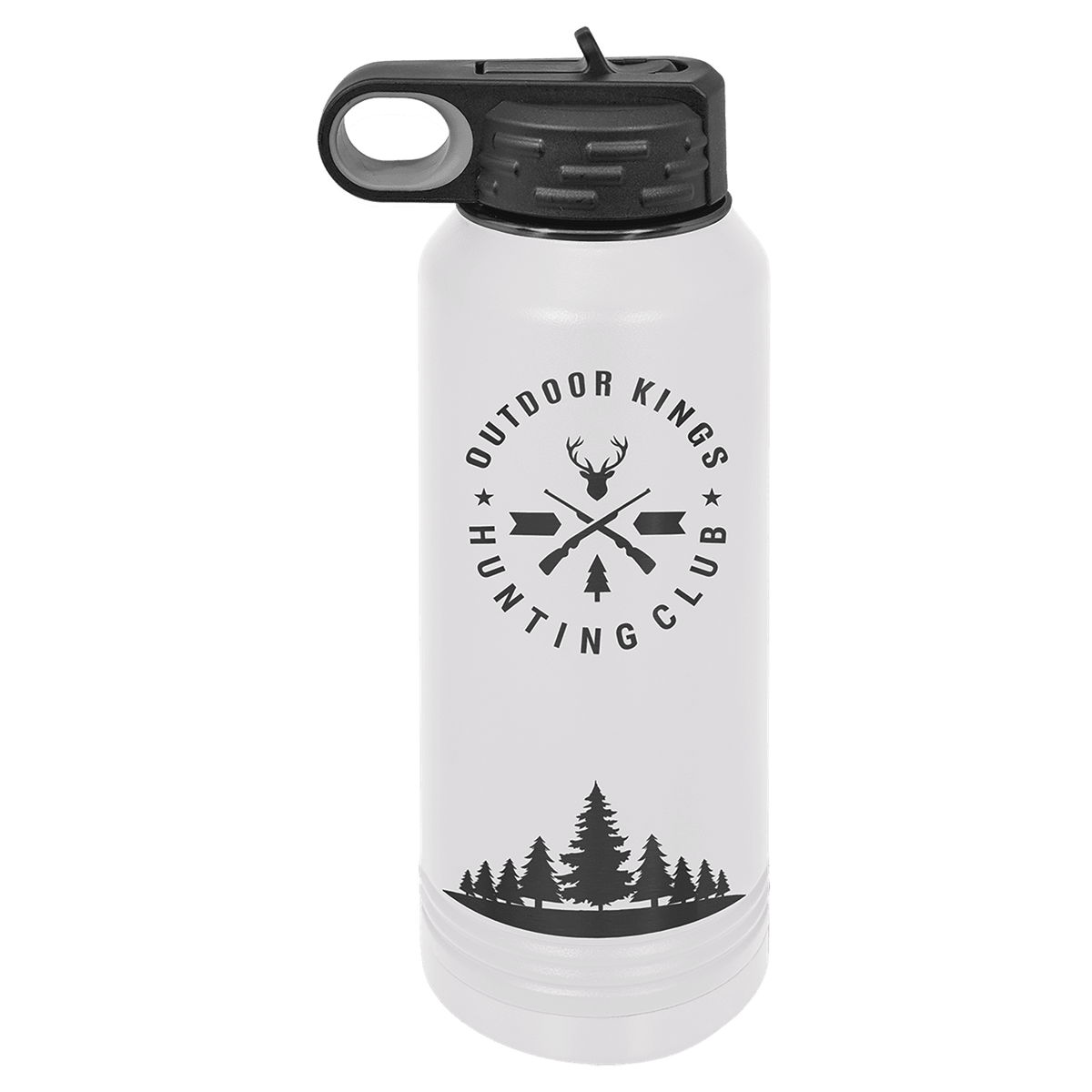 White/Ghost Black Polar Camel 32 oz. Water Bottle