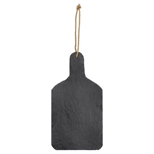 13 1/2" x 7" Rectangle Slate Cutting Board with Hanger String