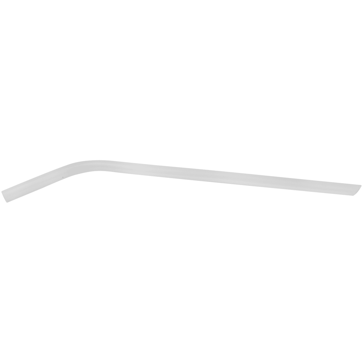 10" Frost Small Silicone Straw