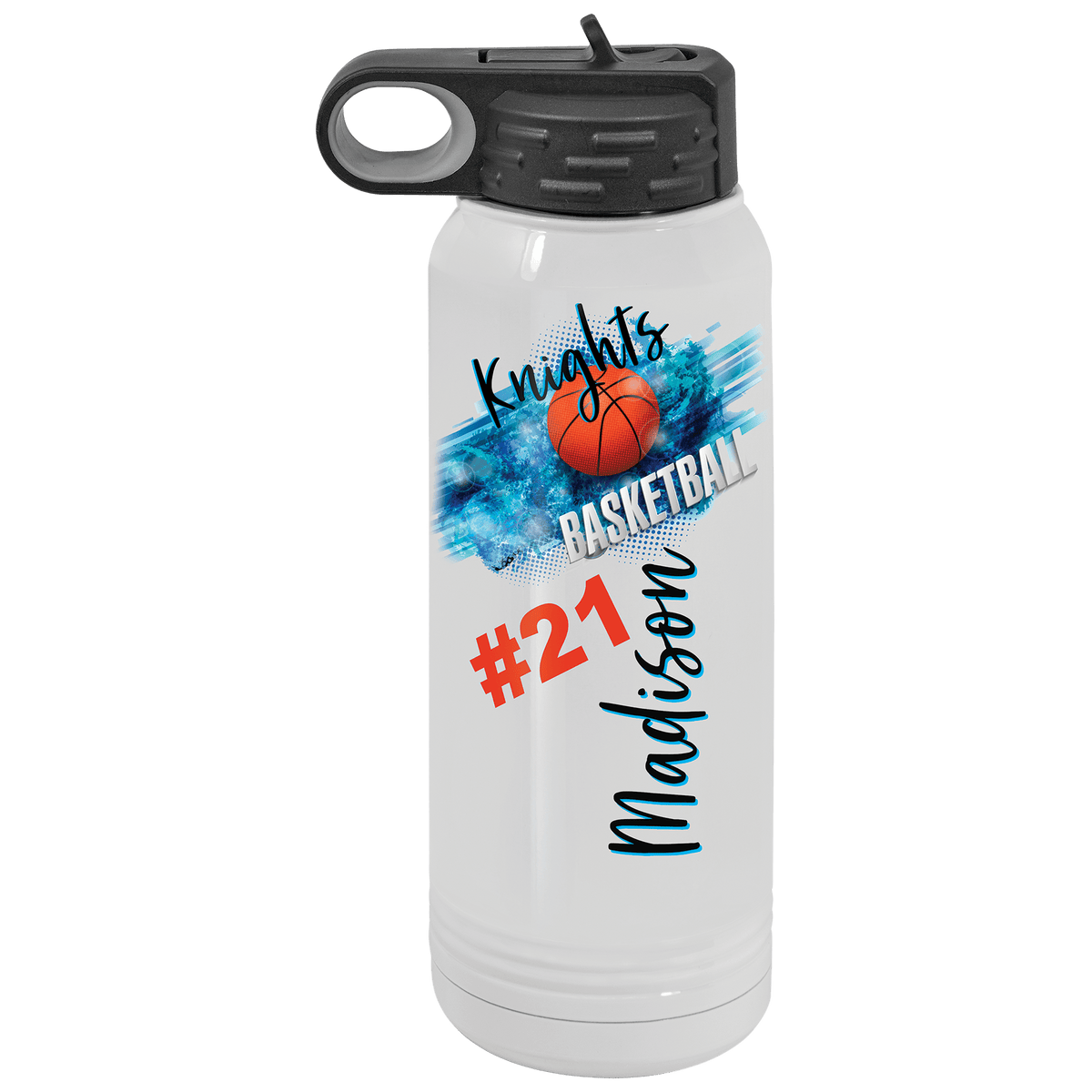 30 oz. White Sublimatable Polar Camel Water Bottle