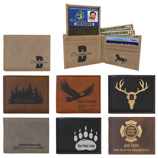 Bi-Fold Wallet w/Flip ID