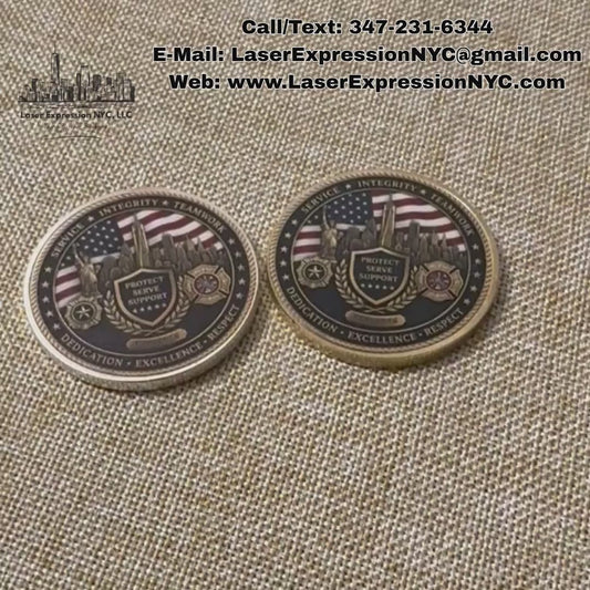 Challenge Coins 1.57" (40mm)